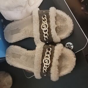 Michael kors, sandals , brown sandals , 7.5